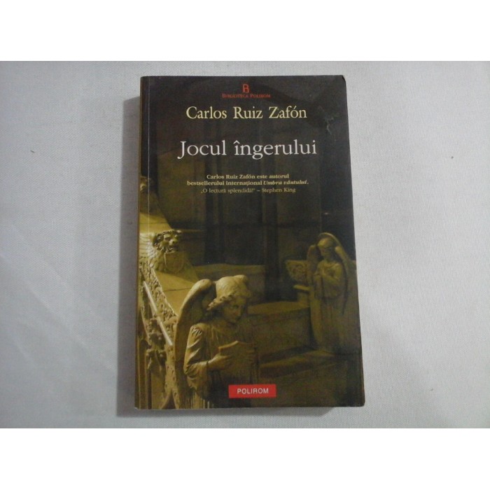 JOCUL INGERULUI  -  CARLOS RUIZ ZAFON